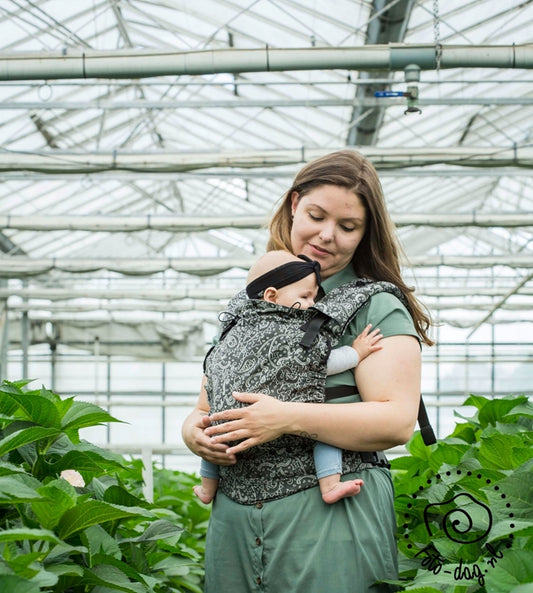 Mochila Switch Baby EFES PAISLEY HAZEL DARK - PREORDEN